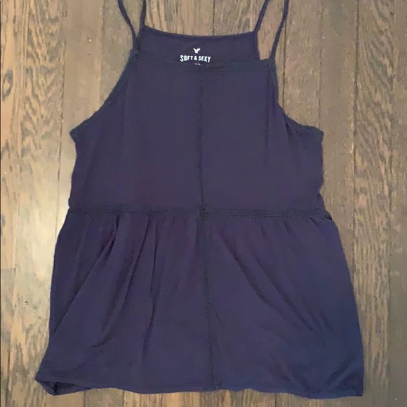 Navy tank top - Picture 1 of 3